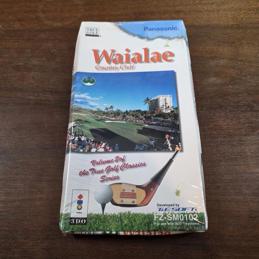 Panasonic 3DO WAIALAE Country Club Golf NEW Sealed